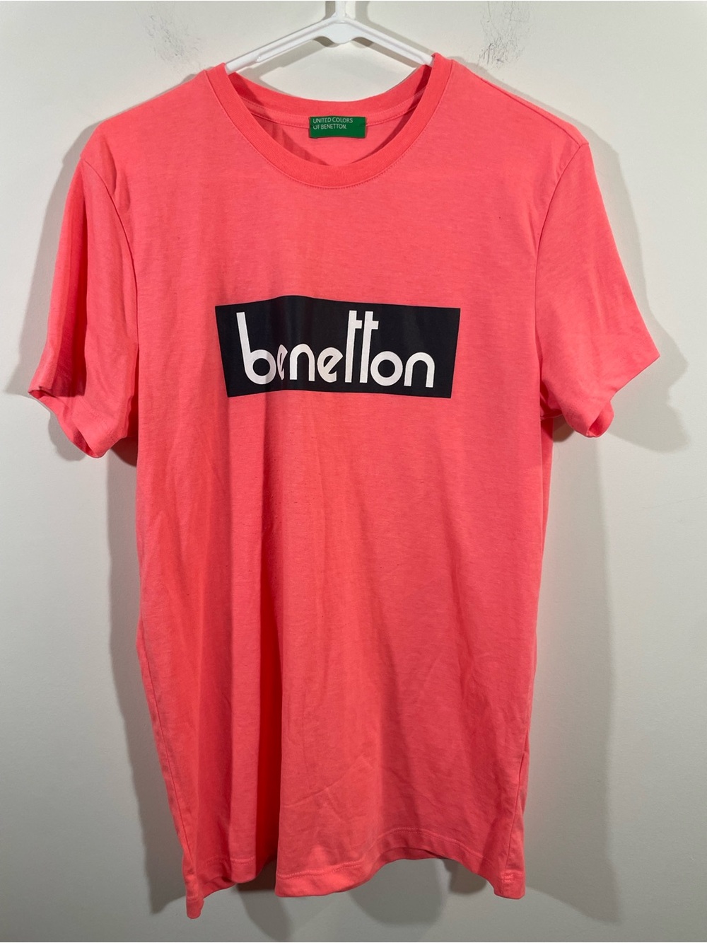 United colors of Benetton hi-vis tshirt L